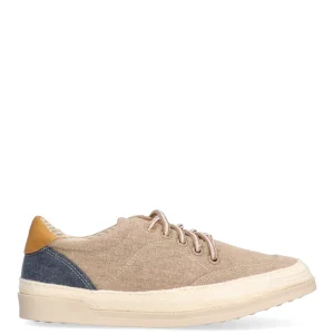 ZAPATILLA DE LONA PARA NIÑO ETIKA GUINCHO TIPO BLUCHER BEIGE