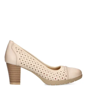 SALON TACON MEDIO CALADO ARMONY 40002 ORTIGUEIRA, MUJER BEIGE