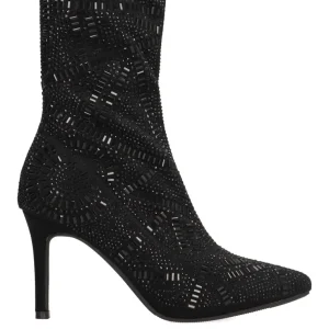 BOTINES DE BRILLO MUJER ETIKA  32011 NEGRO MUJER