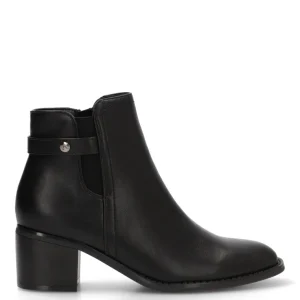 BOTIN DETALLE PLATEADO AMALIA 30028 ARMONY, MUJER NEGRO