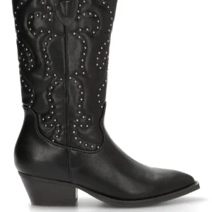 BOTA CAMPERA TACHAS AMERICA 110541 ETIKA, MUJER NEGRO