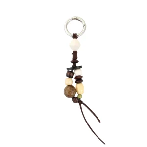 Stones brown small charm