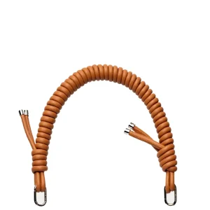 Correa rizada marrón