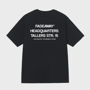 CAMISETA OVERSIZE NEGRA HEADQUARTERS