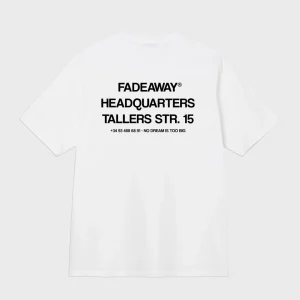CAMISETA OVERSIZE BLANCA HEADQUARTERS