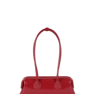 Boat Wide mini plum red