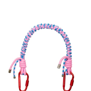 Correa nylon rosa y azul