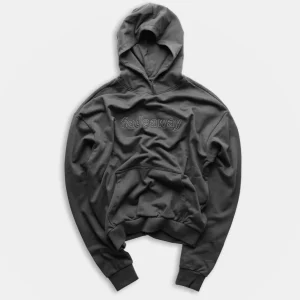 SUDADERA OVERSIZE GRIS 3D GRIS - FADEAWAY® ESSENTIALS