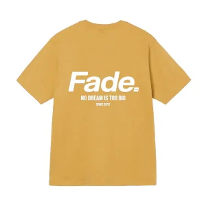 FADE TEE OLD GOLD